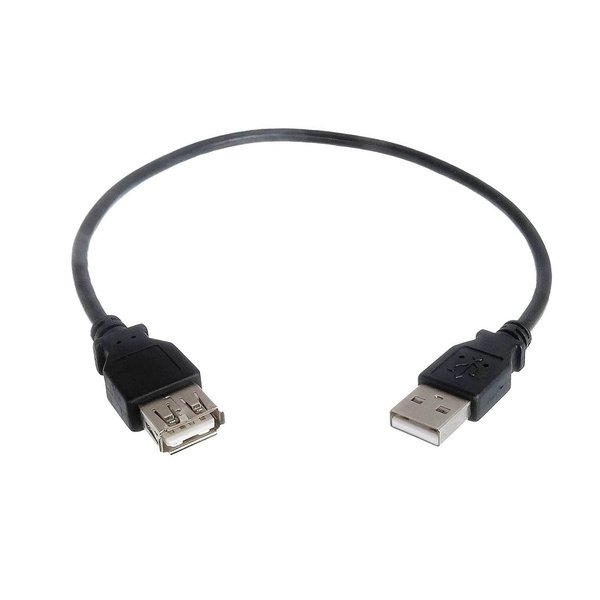 USB 2.0 Verlängerung (A auf A). 35cm.