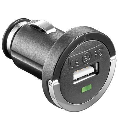 KFZ-Set "DockConnector": USB-Ladeadapter + 30pin-DockConnector-Kabel + Audio-Kabel.