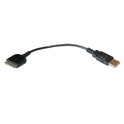 PREMIUM 30pin-DockConnector-USB-Daten-/Ladekabel für iPod, iPhone + iPad. inkl. HardCase. 20cm