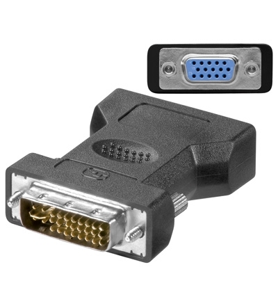 Adapter VGA-Buchse an DVI-Stecker