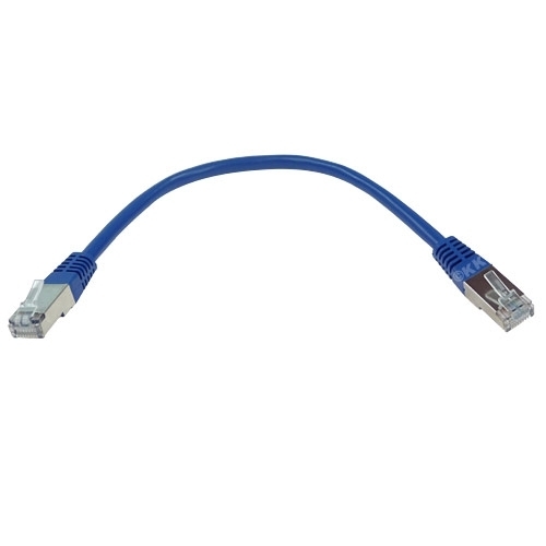 Premium-LAN-/Patch-Kabel. blau. Cat.7. 25cm