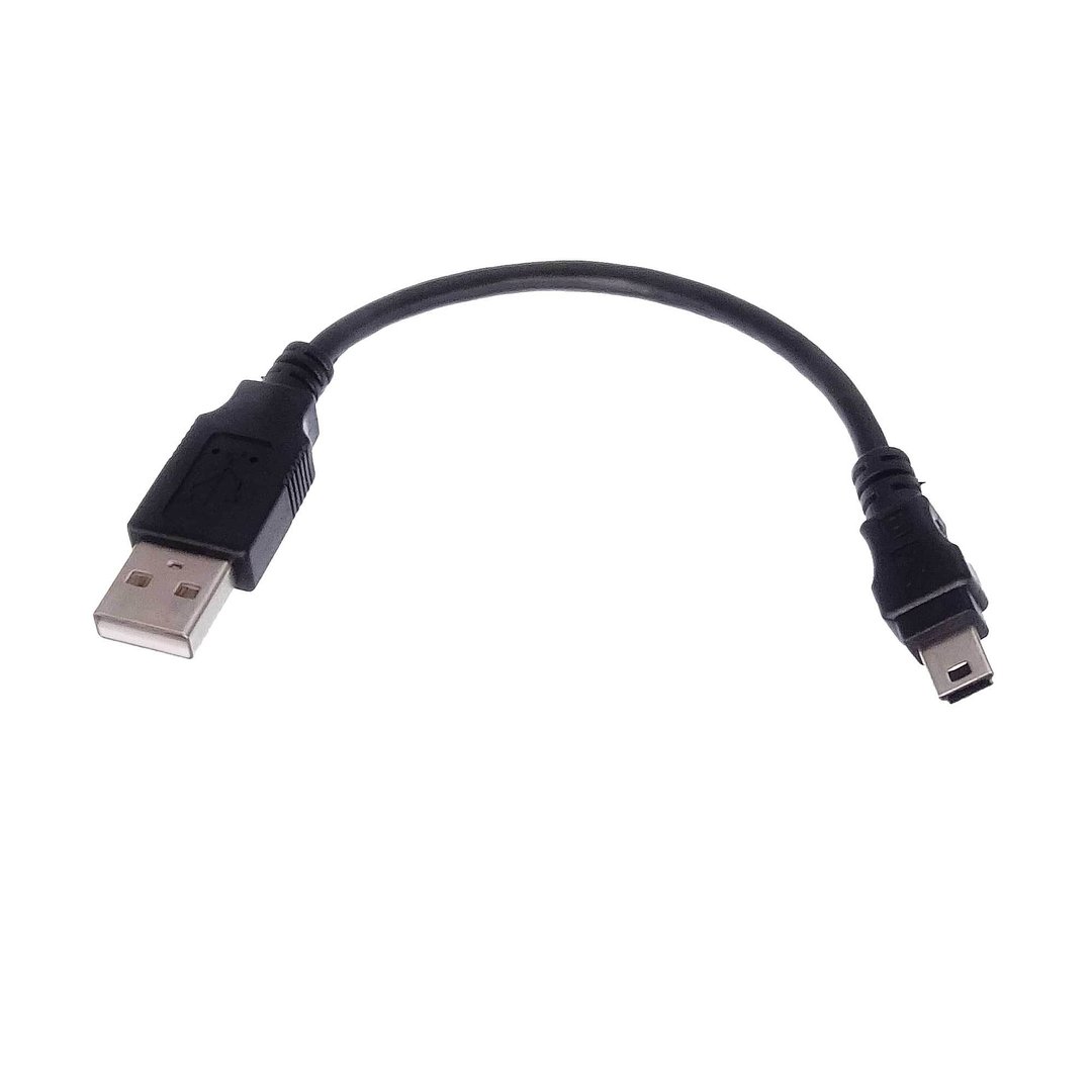 USB 2.0 (A auf Mini-B). 17 cm