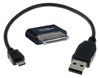 2er-Set: 30pin-DockConnector-Adapter + 30cm-USB-Micro-B-Kabel