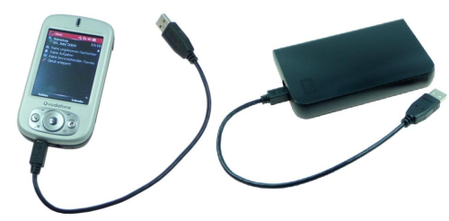 USB 2.0 (A auf Mini-B). 30cm.