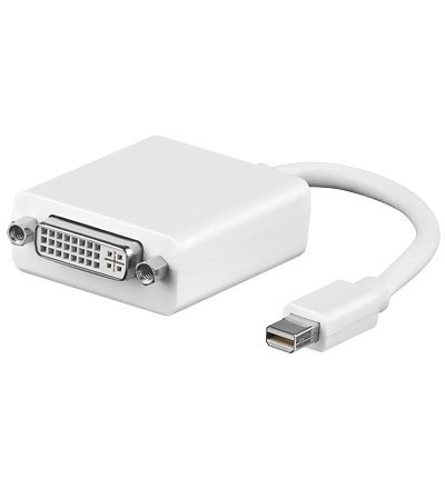 Adapter Mac mini DisplayPort auf DVI-Buchse. 17cm