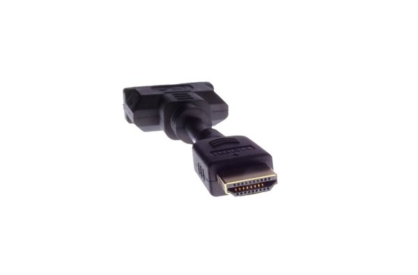 Adapterkabel: HDMI (m) an DVI-D (w). 10cm