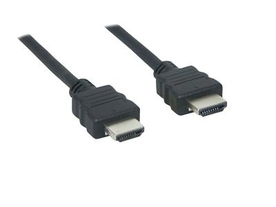 HDMI-Kabel. A-Stecker auf A-Stecker. 25cm. Premium-Kabel