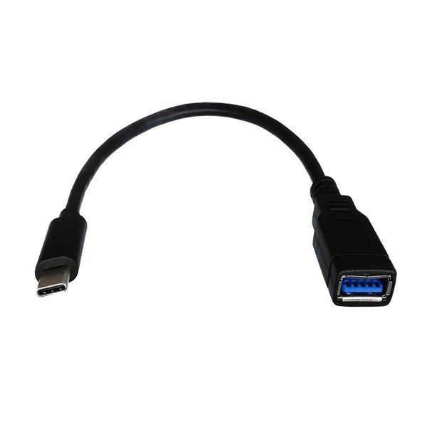 USB Adapterkabel: USB-C-Stecker auf USB-A-3.0-Buchse. 20cm.